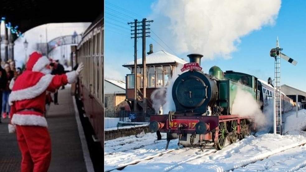 Santa Steam Trains